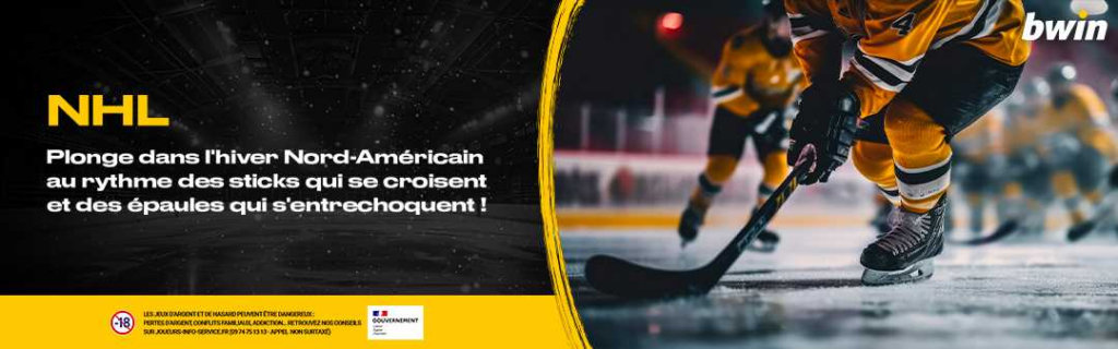 Paris sportifs NHL sur Bwin